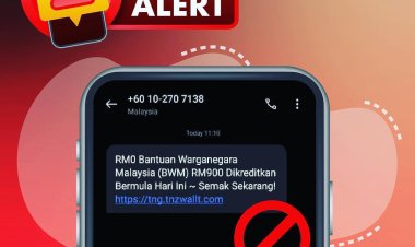 Waspada penipuan tawar bantuan melalui SMS