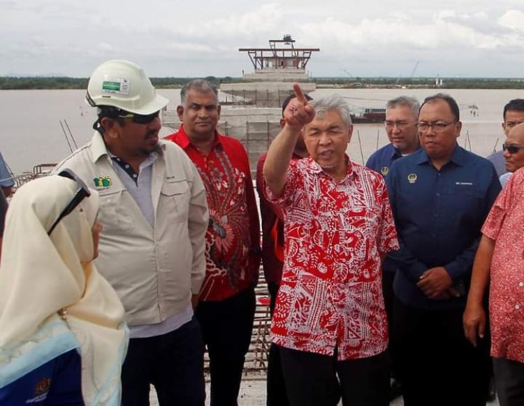 Jambatan Bagan Datuk-Sejagop dijangka siap sebelum Aidilfitri - TPM