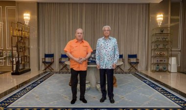 Ismail Sabri mengadap Sultan Johor