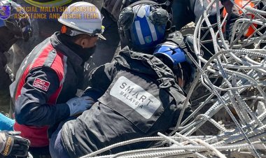9 lagi mangsa berjaya dikeluarkan pasukan SAR negara di Turkiye