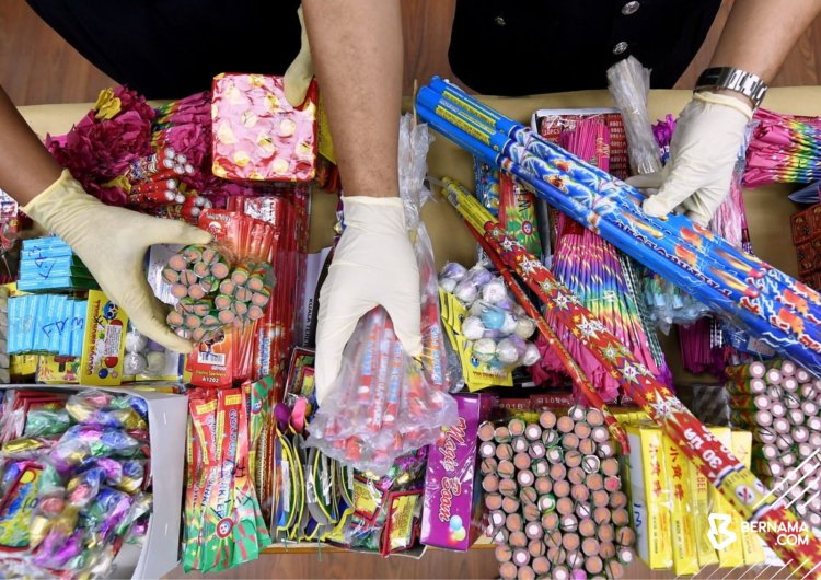 Aktiviti pembakaran serta penjualan bunga api dan mercun akan dibenarkan