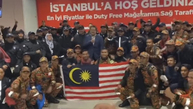 Pasukan kedua SAR Malaysia selamat tiba di Turkiye