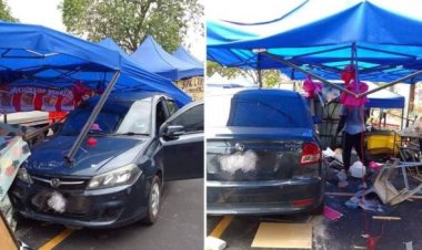 Wanita rempuh enam gerai bazar Ramadan