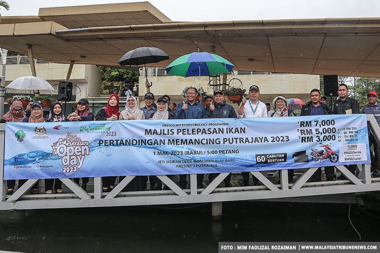 Pertandingan memancing Putrajaya tawar hadiah RM20,000
