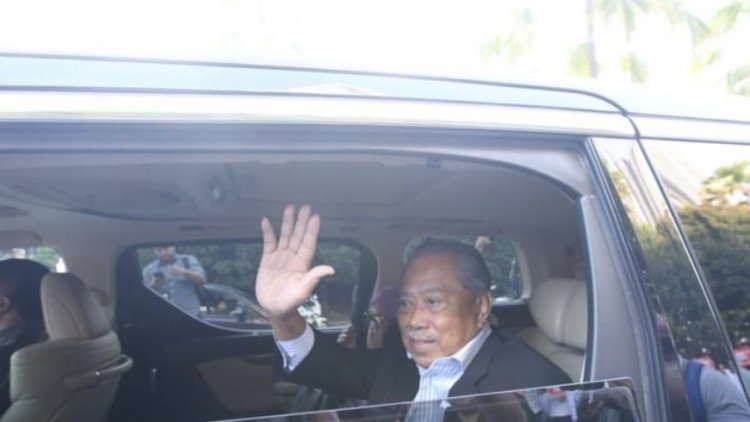 Muhyiddin tiba di mahkamah