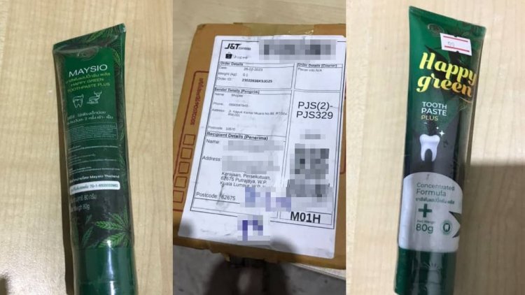 PDRM rampas ubat gigi mengandungi ekstrak ganja dialamat kepada ahli politik